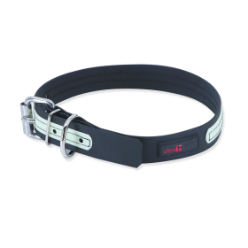 Play Glow Collar (Color: Black, size: 22"x1")