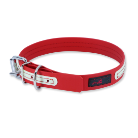 Play Glow Collar (Color: Red, size: 22"x1")