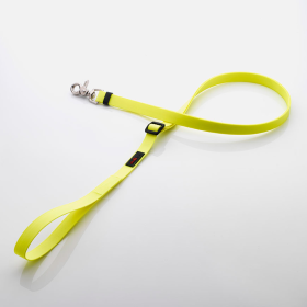 Boss Adjustable Leash (Color: Yellow, size: 5/8" x 4'-6')